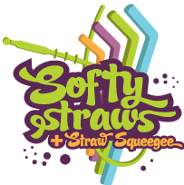 Softy Straws – Reusable Silicone Drinking Straws